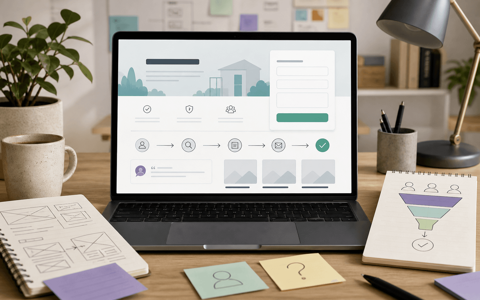 Vizual pentru strategie de conversie in marketing