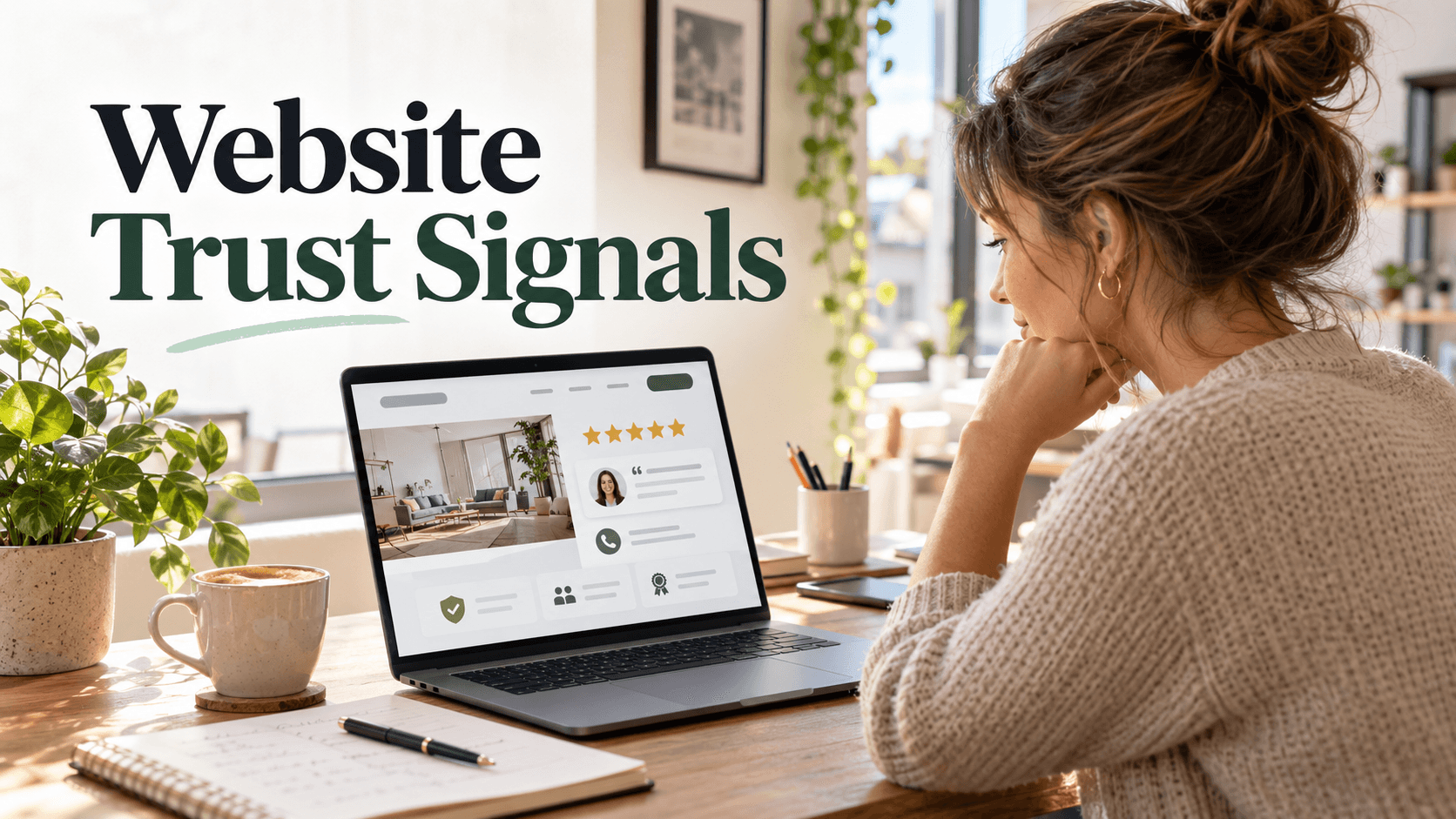 Website Trust Signals for UK Service Businesses: What Makes Visitors Enquire Instead of Hesitate
